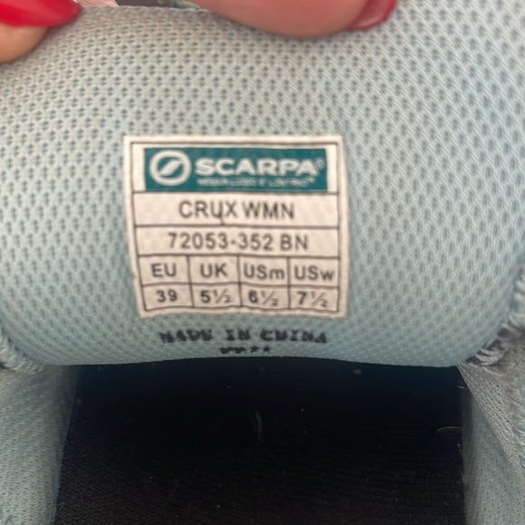 SCARPA CRUX Hike/Trail/Approach shoe - Picture 12 of 12